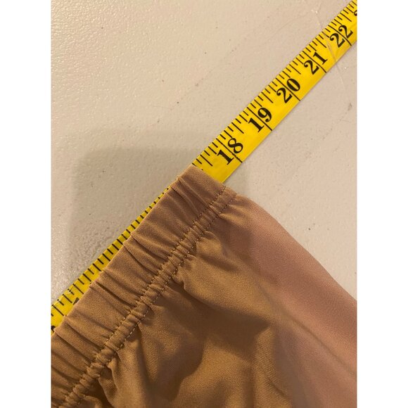 NWT Bob Mackie Wearable Art Womens Tan Wide-Leg Pants 1X - Picture 10 of 11